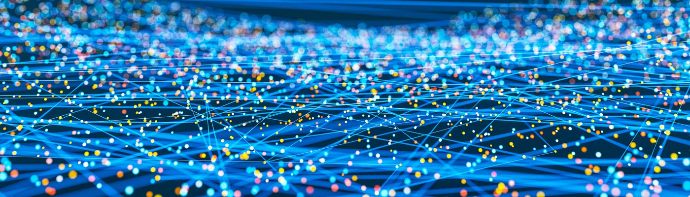 Abstract connections of lines and spheres