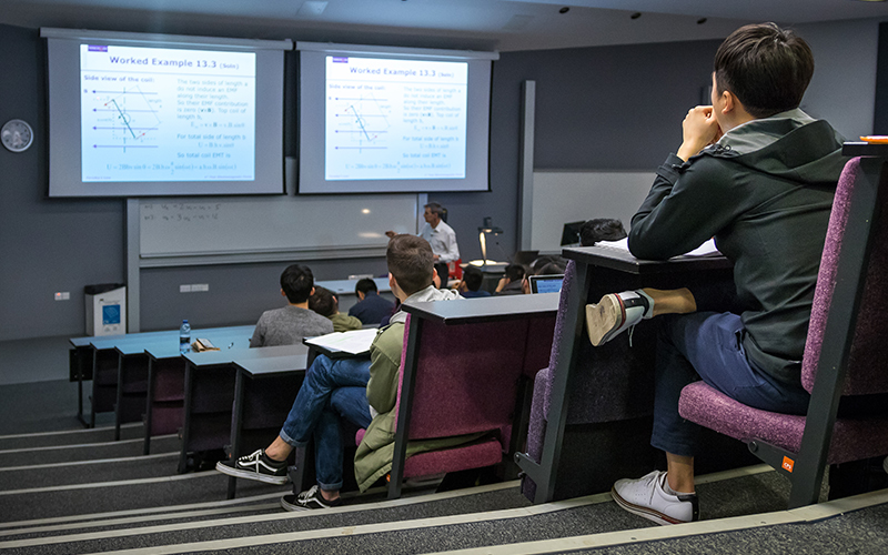 A computer science lecture